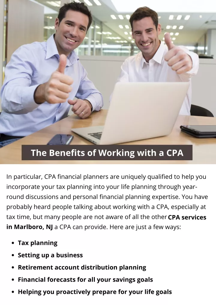 PPT - The Benefits Of Working With A CPA PowerPoint Presentation, Free ...