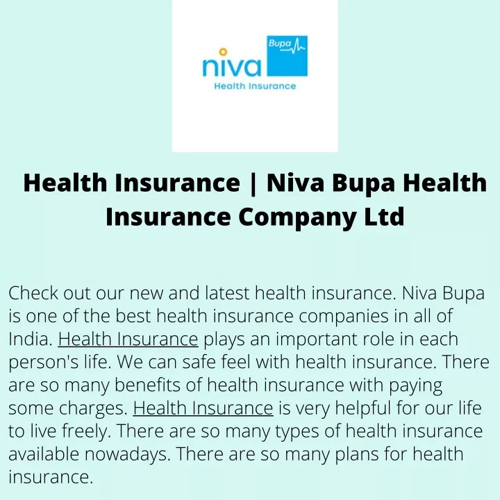 Niva Bupa Health Insurance Customer Care Number