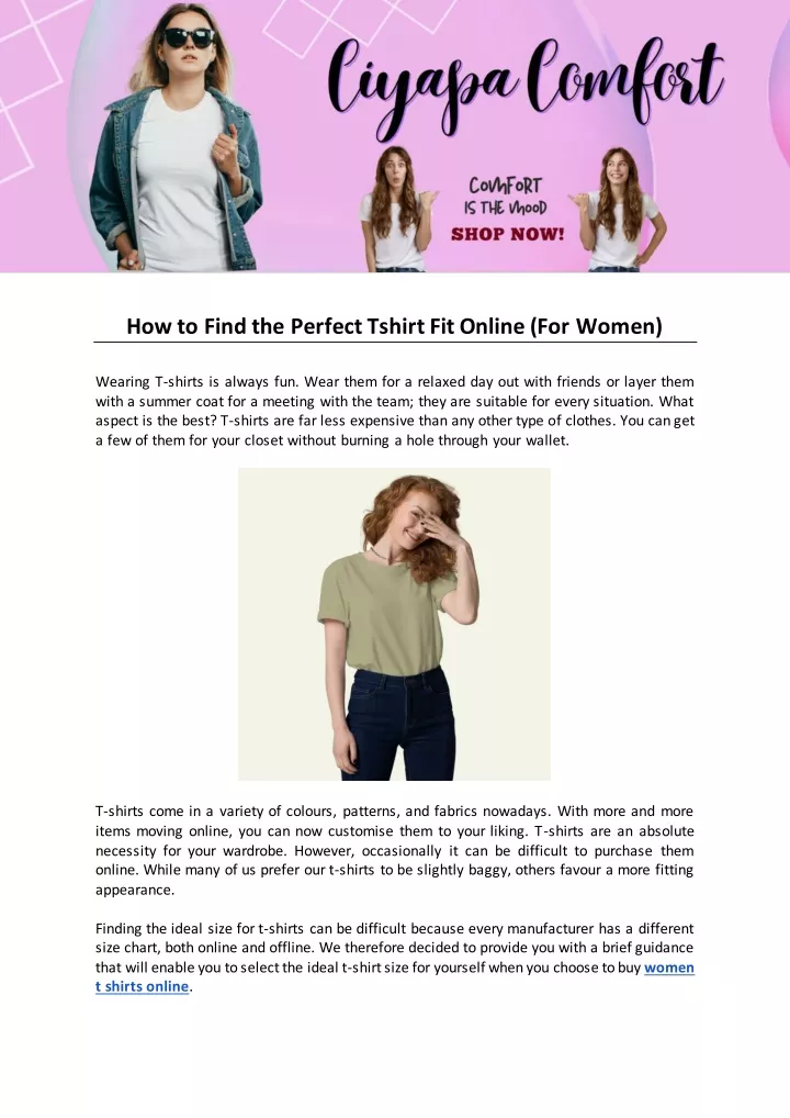 ppt-how-to-find-the-perfect-tshirt-fit-online-powerpoint-presentation