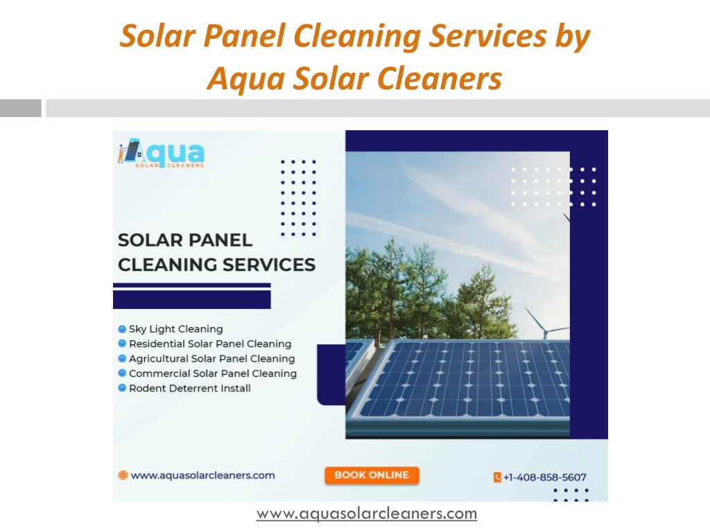 PPT - Solar Panel Cleaning Services by Aqua Solar Cleaners PowerPoint ...