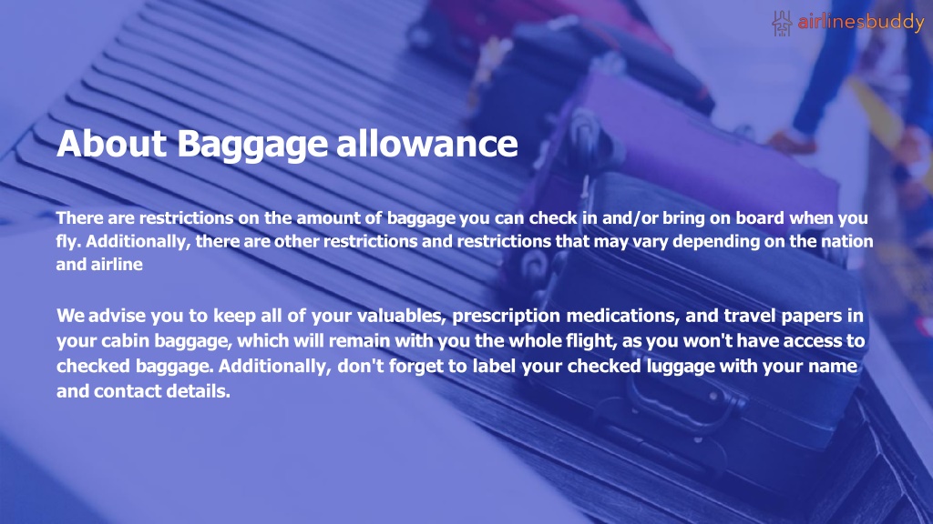 PPT Singapore Airlines Baggage Inquiries PowerPoint Presentation