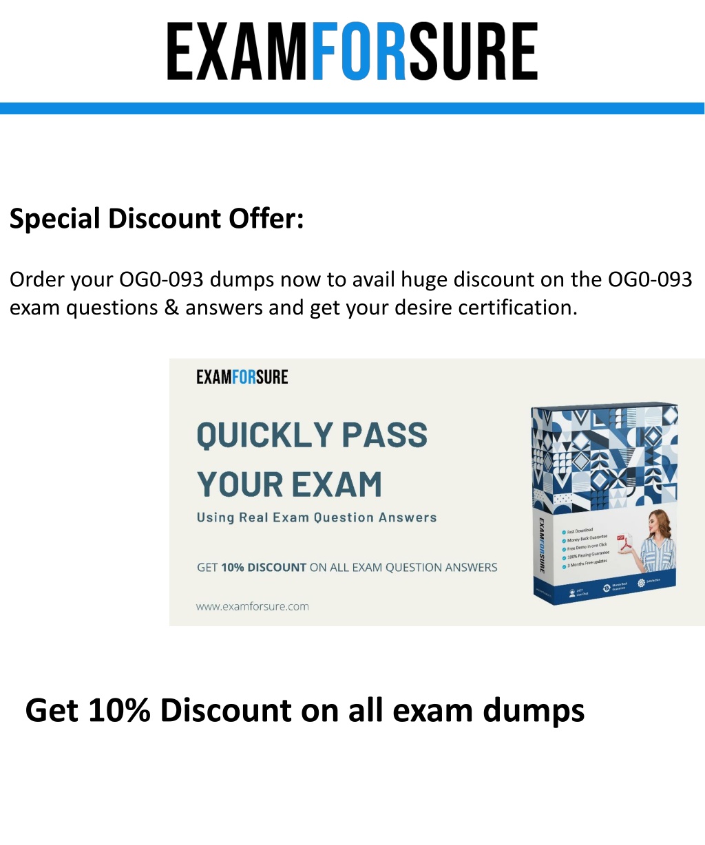 New OG0-093 Exam Vce