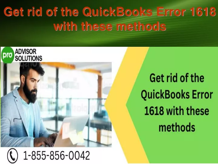 quickbooks error code 1618