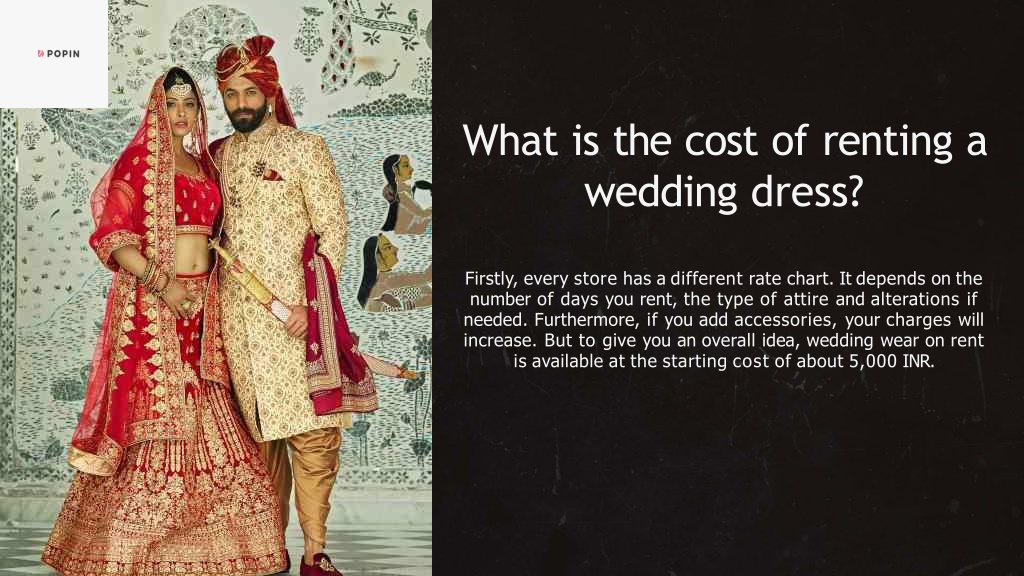 PPT - Things to Know In Prior Before Renting Your Wedding Attire