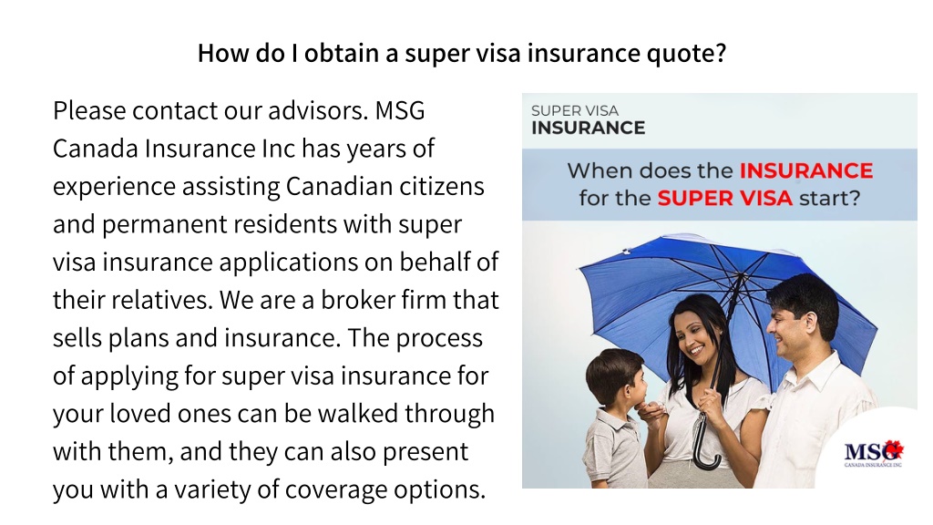 PPT - Everything You Need to Know About Super Visa Insurance Quotes