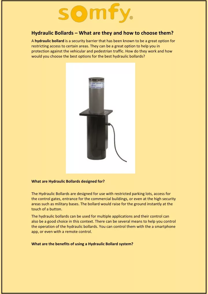 ppt-hydraulic-bollards-what-are-they-and-how-to-choose-them