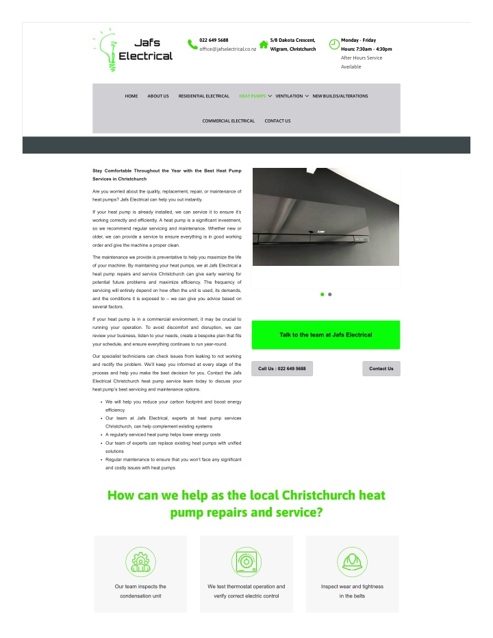 PPT Heat Pump Services Christchurch Heat Pump Repairs and Service