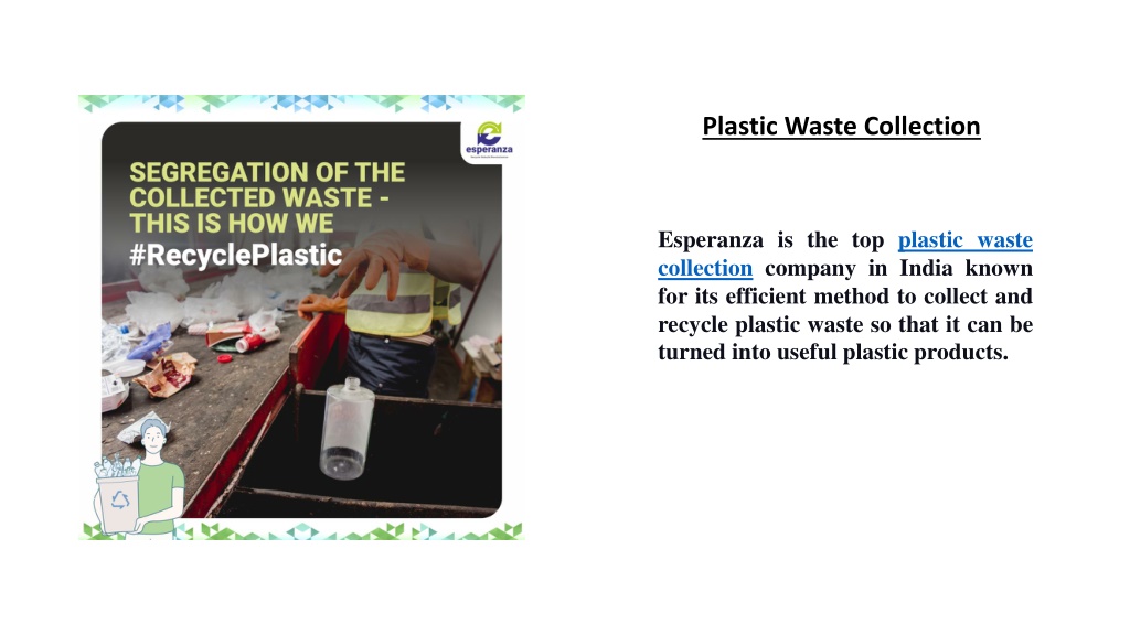 PPT Plastic Waste Collection PowerPoint Presentation, free download
