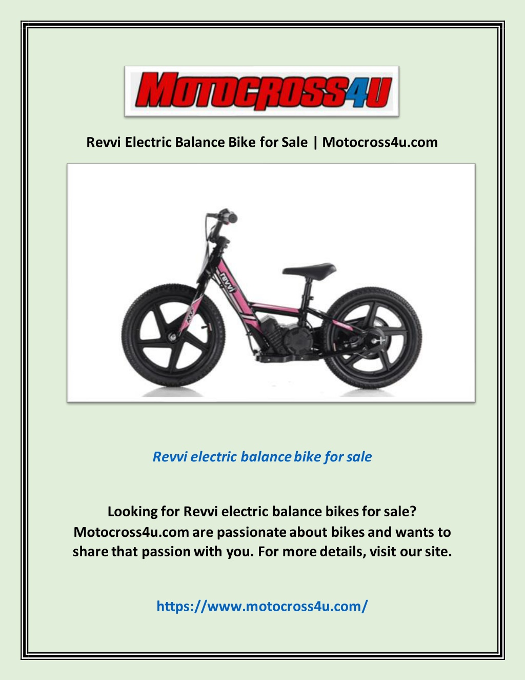 Revvi bikes for sale best sale near me