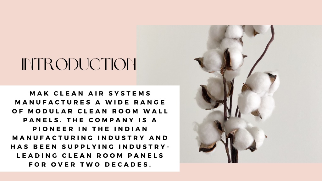 PPT Mak Clean is a Clean Room hvac System Manufacturer in India