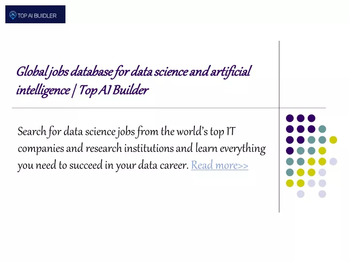 PPT Data science jobs in Canada PowerPoint Presentation, free