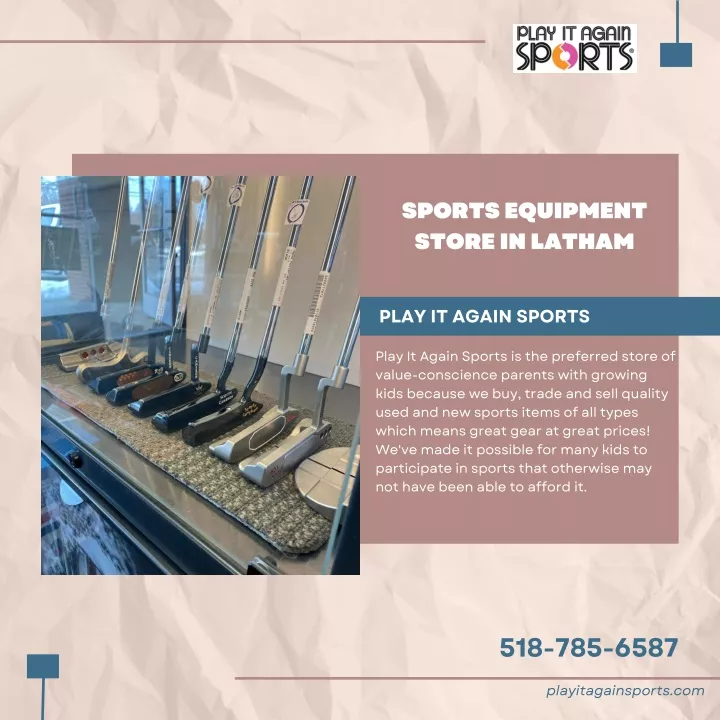 sports equipment store in latham n.