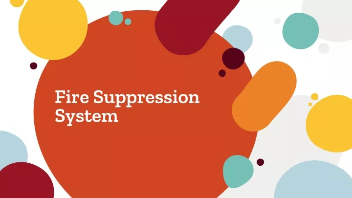 PPT - Fire Suppression System PowerPoint Presentation, Free Download ...