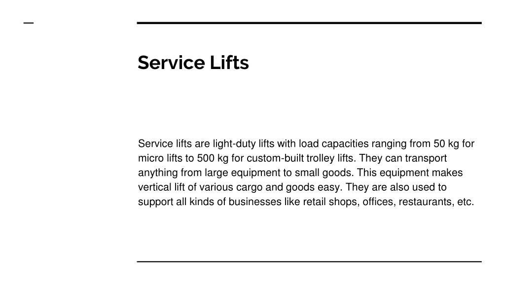 PPT 7 Types of Lifting Equipment for Easy Cargo Handling PowerPoint