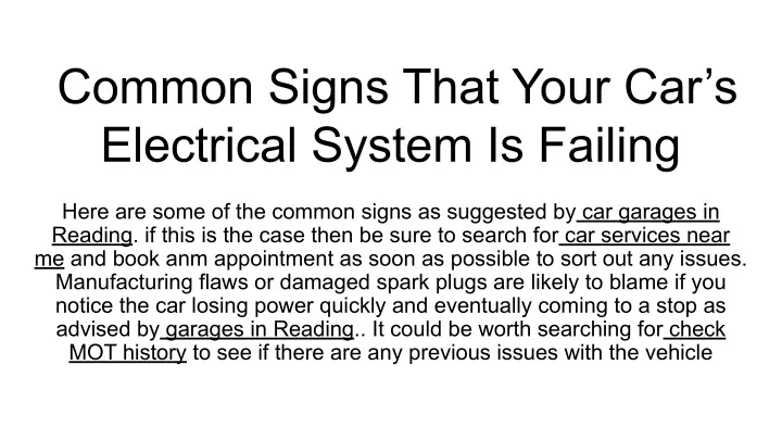 ppt-common-signs-that-your-car-s-electrical-system-is-failing