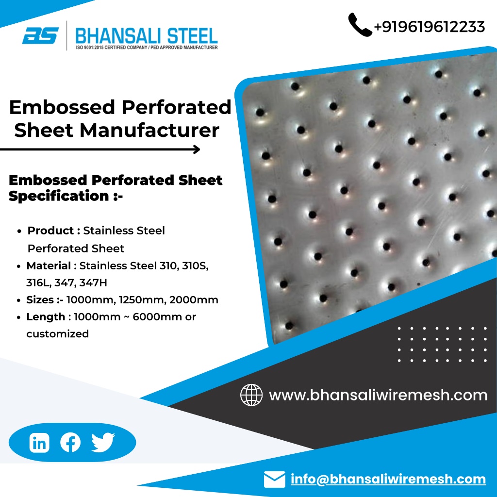 PPT - Perforated Sheet | Round Perforated Sheet | Slot Perforated Sheet ...