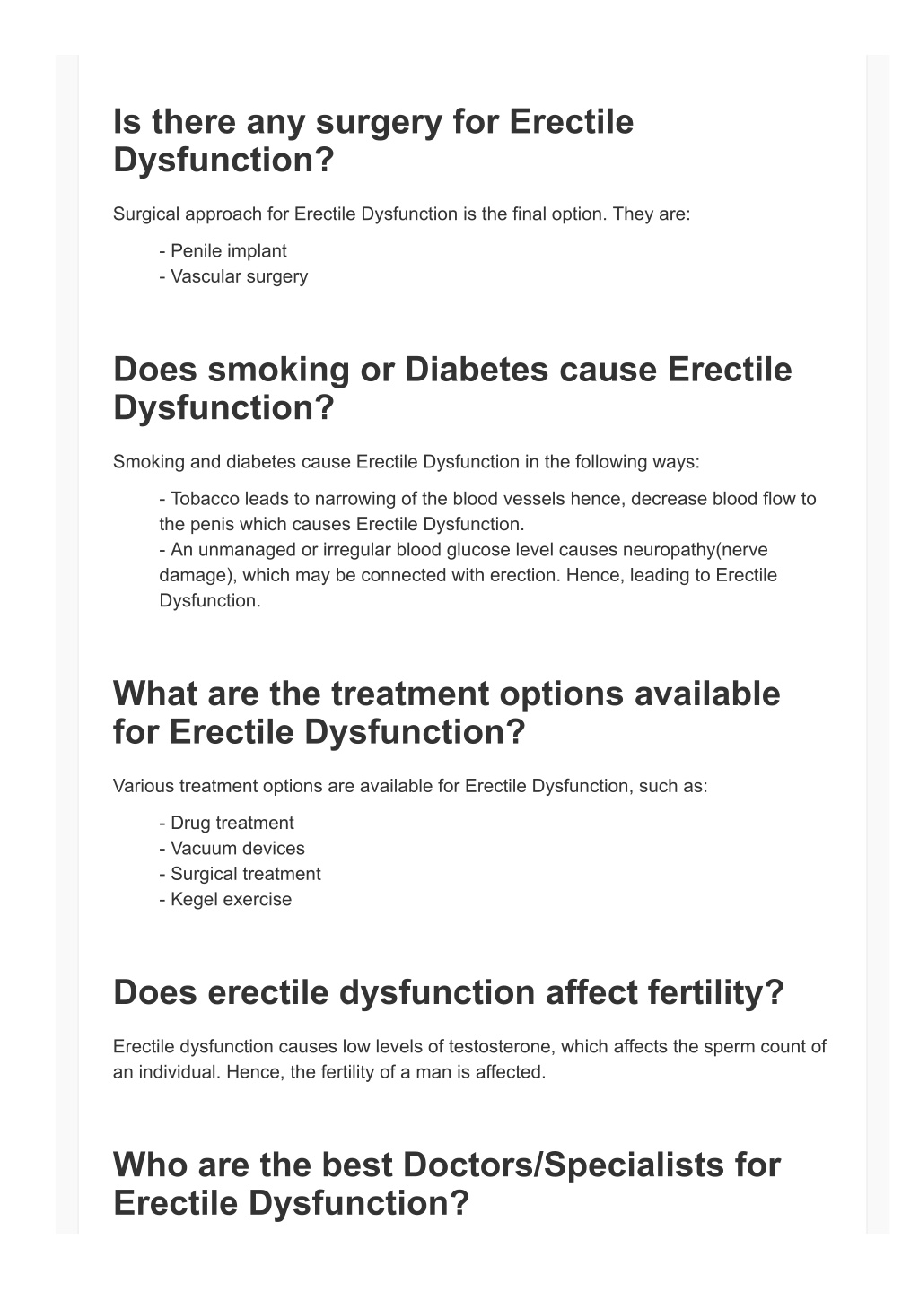 PPT - Erectile Dysfunction Treatment In Mumbai PowerPoint Presentation ...