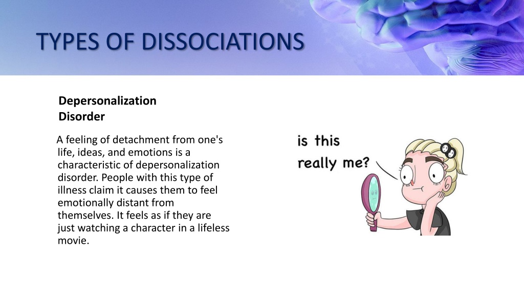 Ppt - What Is Dissociation Psychology, Definition And Treatments 