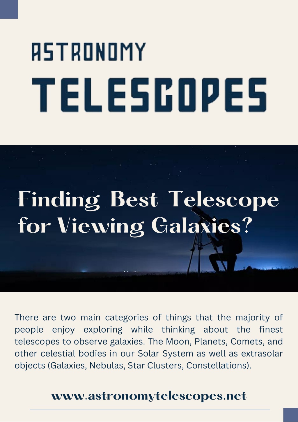 PPT - Best Telescope For Viewing Galaxies | Astronomy Telescopes ...