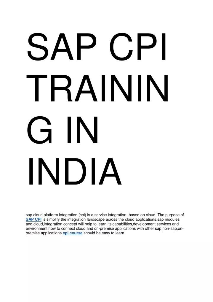 ppt-sap-cpi-training-in-india-powerpoint-presentation-free-download