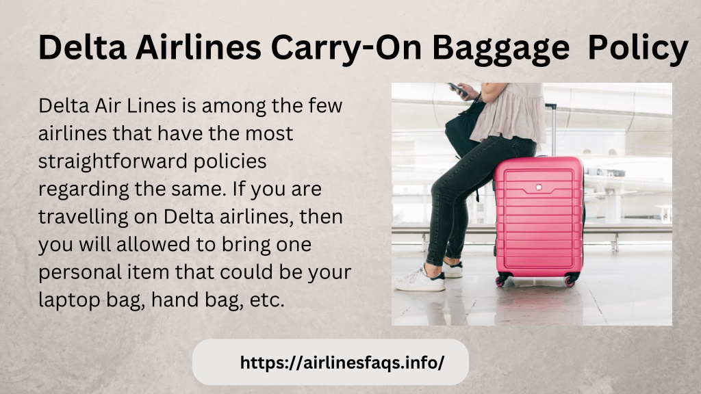 PPT Delta Airlines Baggage Policy PowerPoint Presentation, free