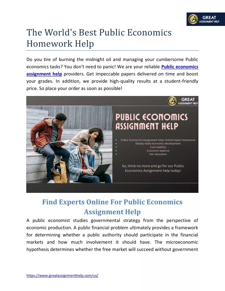 international economics homework