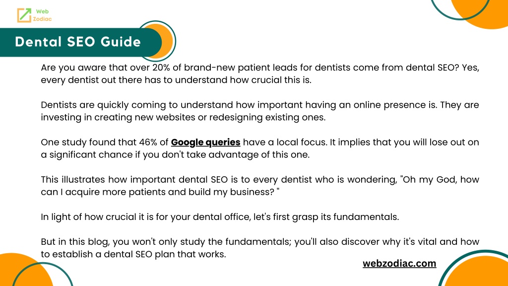 PPT - Dental seo service PowerPoint Presentation, free download - ID ...