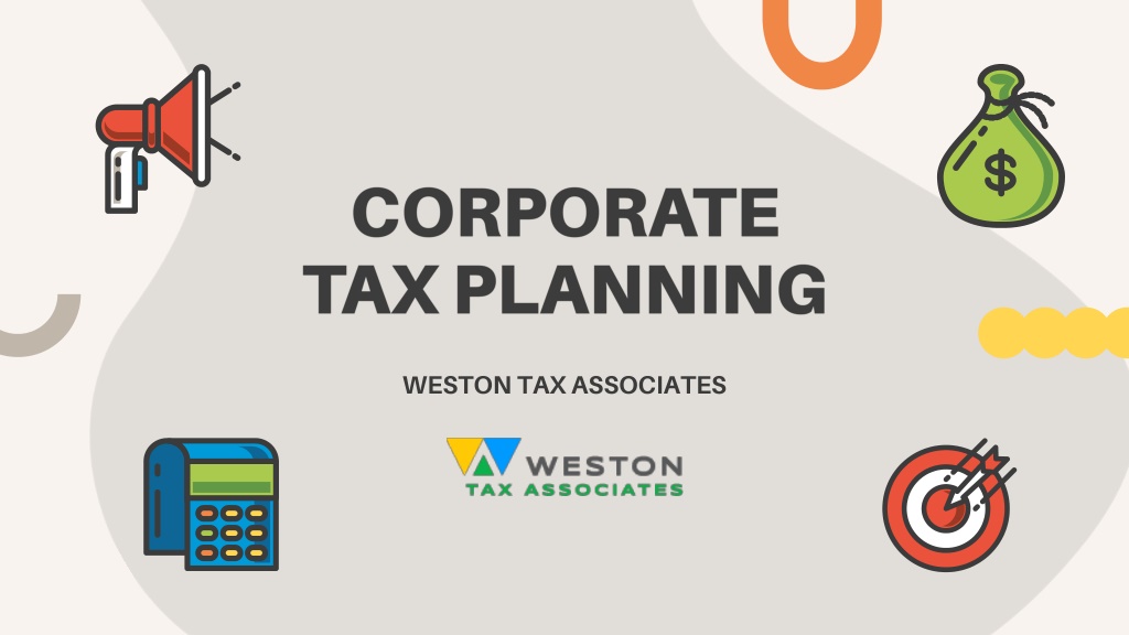 PPT - Corporate Tax Planning PowerPoint Presentation, Free Download ...