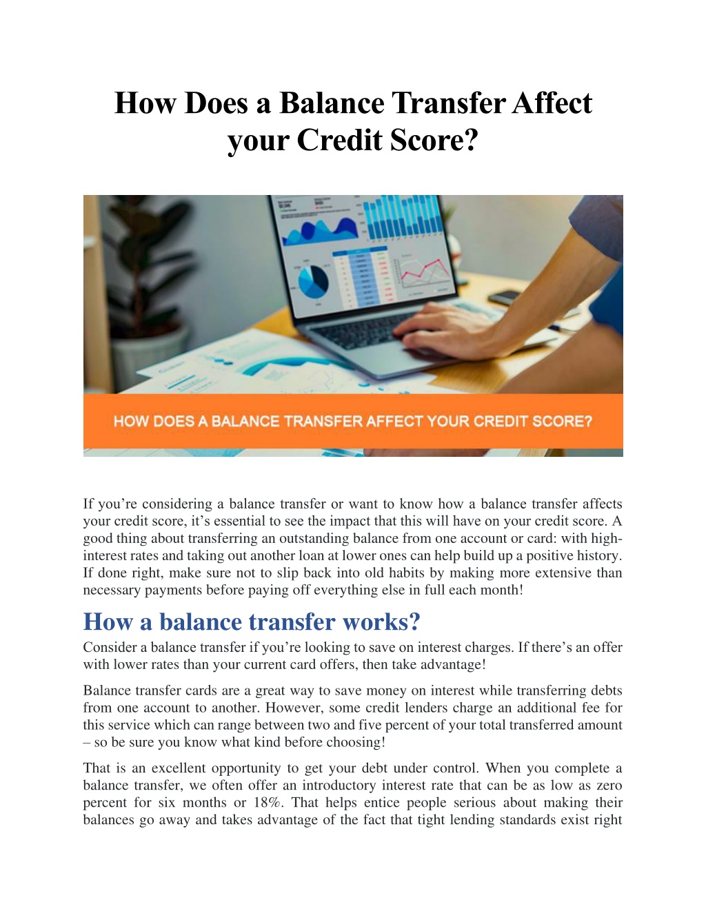 ppt-how-does-a-balance-transfer-affect-your-credit-score-powerpoint