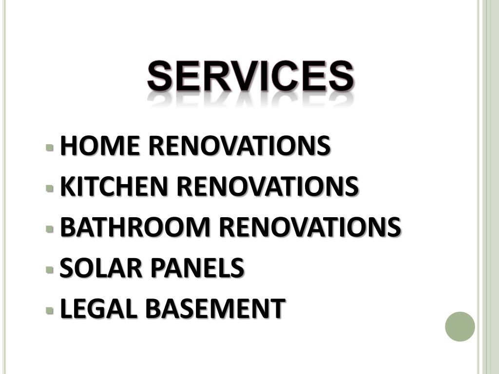 PPT Best Home Renovations in Winston Park PowerPoint Presentation