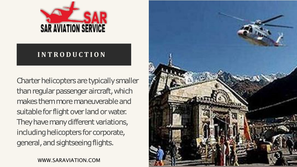 PPT Helicopter Charter Services in India PowerPoint Presentation