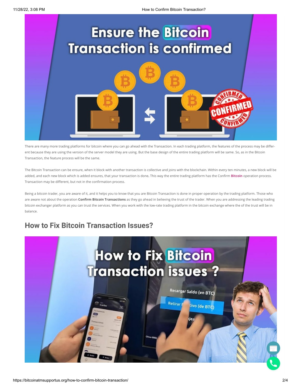 bitcoin how to confirm transaction