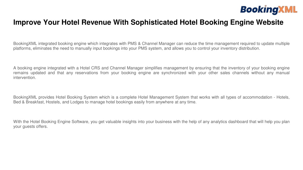 PPT - Online Hotel Booking Software PowerPoint Presentation, Free ...