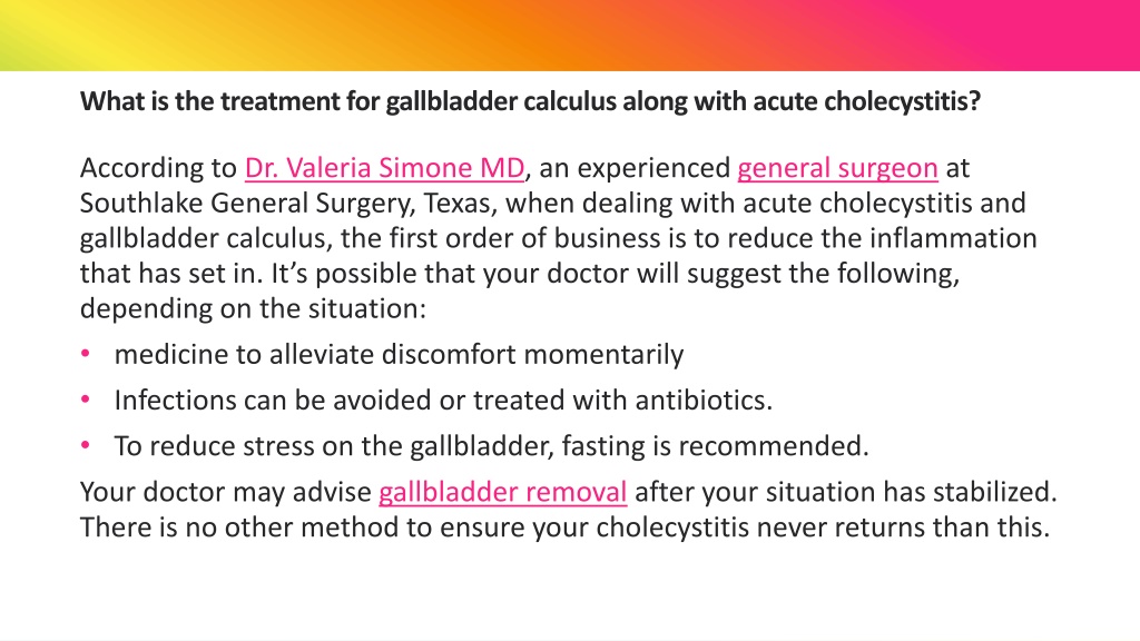 PPT - Gallbladder Calculus Plus Acute Cholecystitis PowerPoint ...