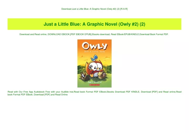 owly just a little blue owly just a little blue