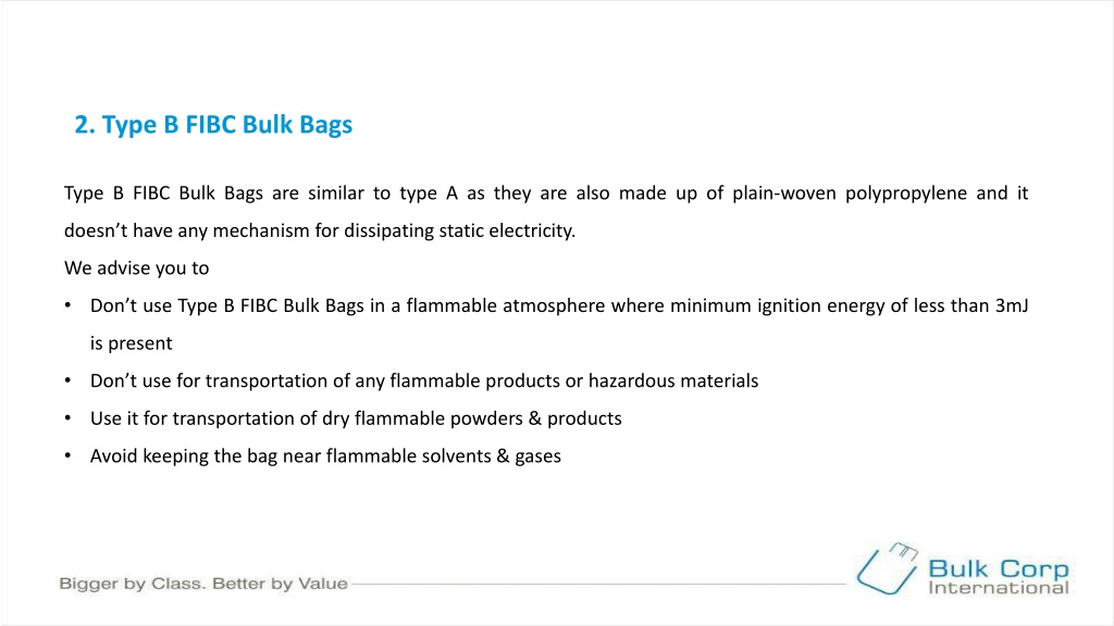 PPT - How To Select The Right Type Of FIBC Bag PowerPoint Presentation ...