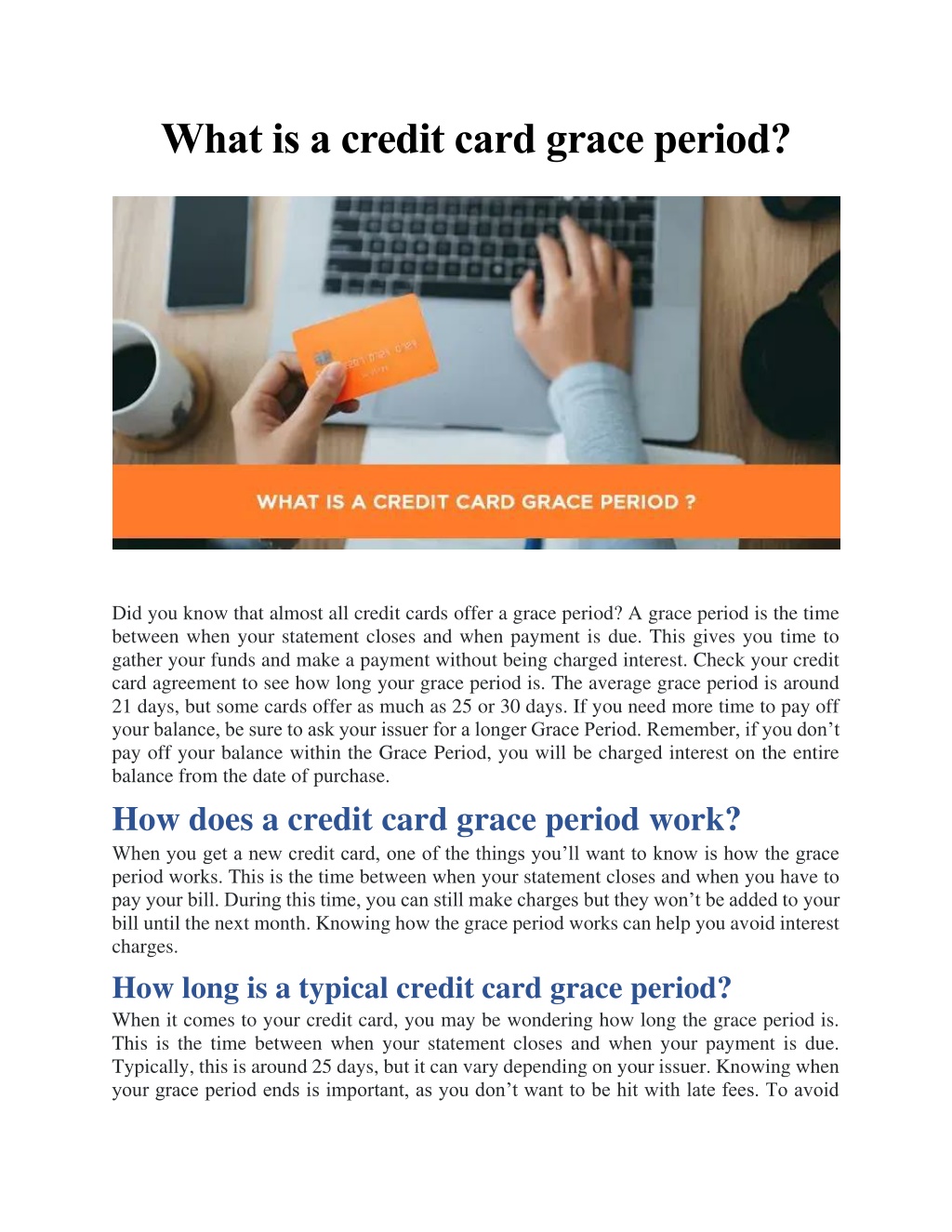 credit card grace period bmo