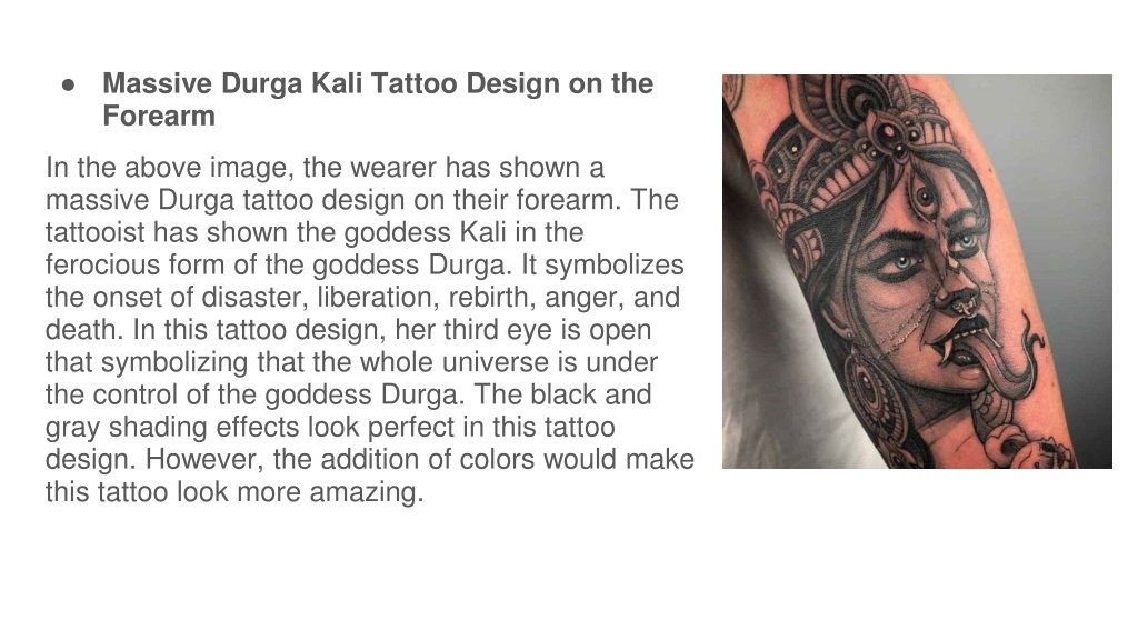 PPT - Amazing Durga Tattoo Designs with Meanings and Ideas PowerPoint ...