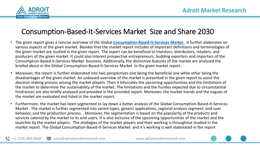 PPT - Consumption-Based-It-Services Market Growing Demand Analysis by ...