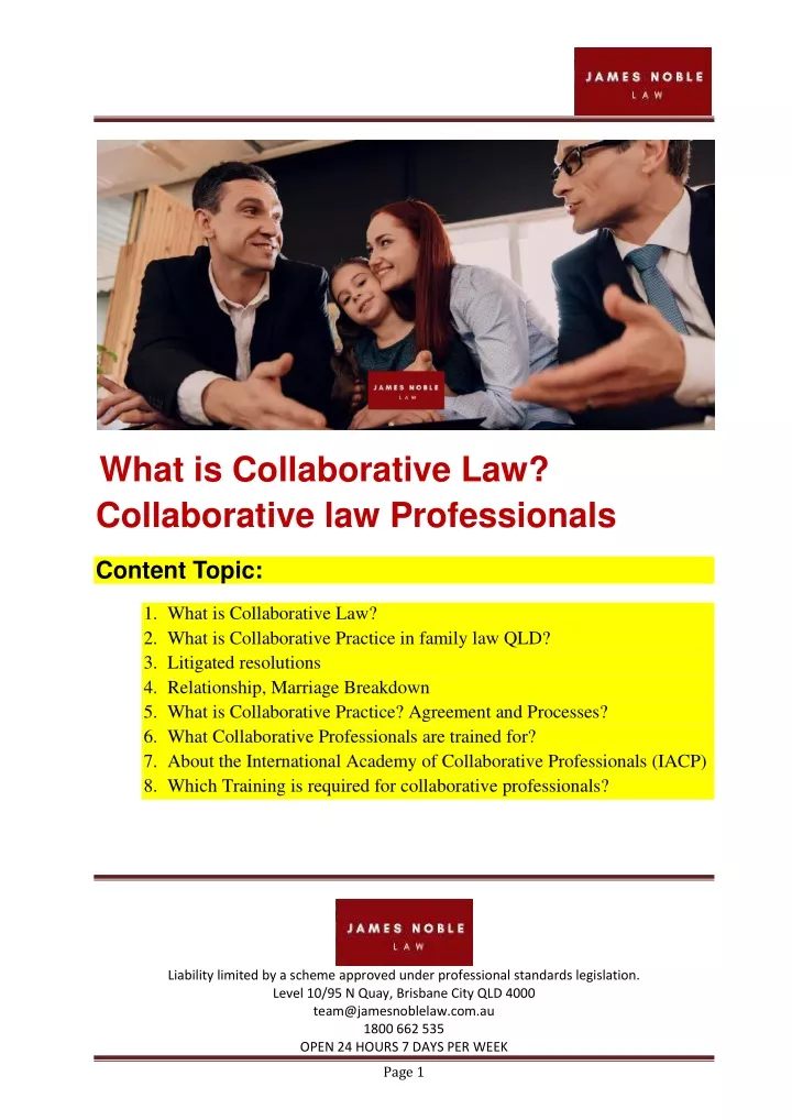 Ppt what is collaborative law collaborative law professionals in