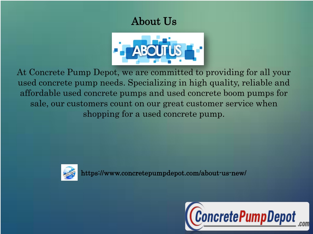 PPT - Concrete Pump Trucks For Sale, Concretepumpdepot.com PowerPoint ...