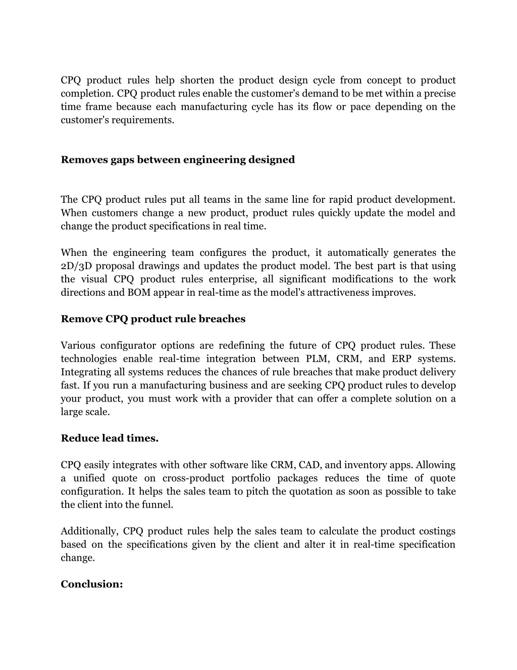 PPT - Simplify The Manufacturing Process With CPQ Product Rules ...