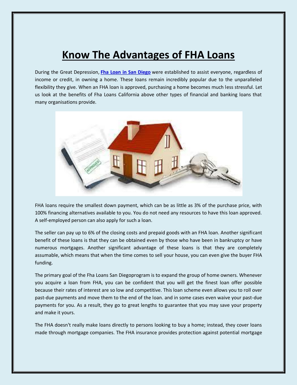 PPT Know The Advantages of FHA Loans PowerPoint Presentation, free
