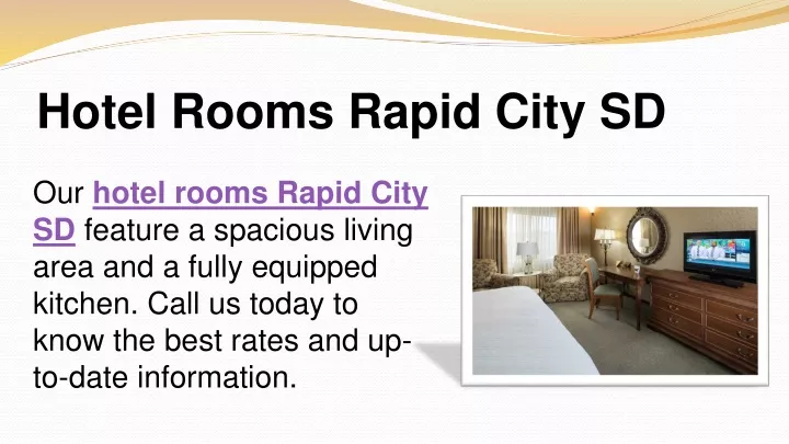 Hotel Rooms Rapid City Sd N 