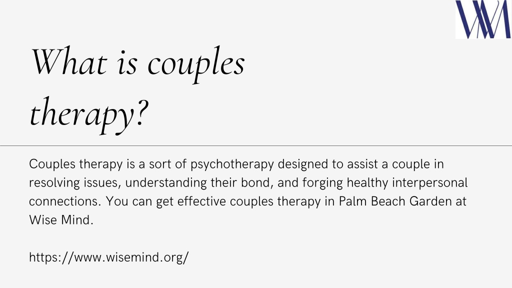 PPT - Online Relationship Counselor | Couples Therapy in Palm Beach ...