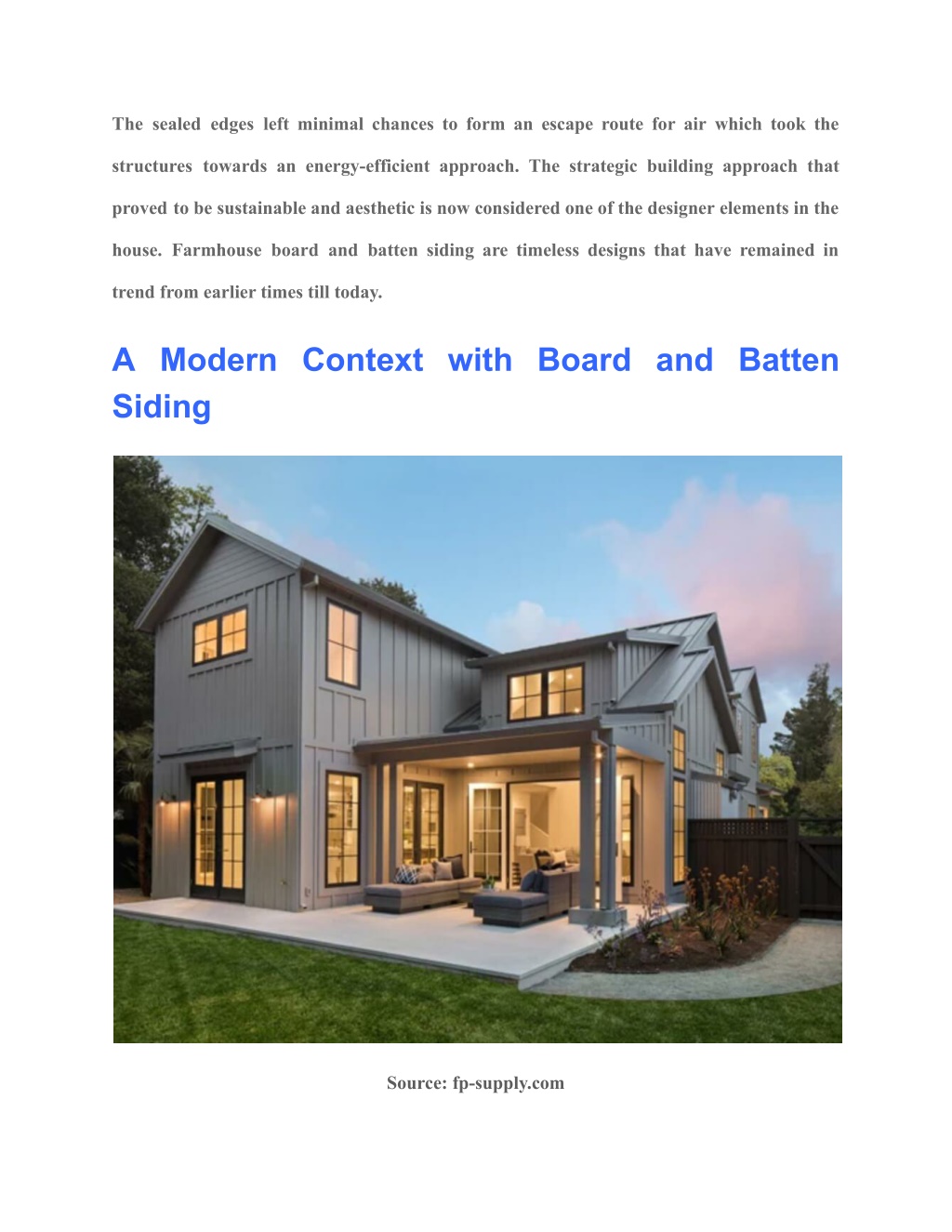 PPT - Board and Batten Siding Ultimate 101 Guides to Know PowerPoint ...