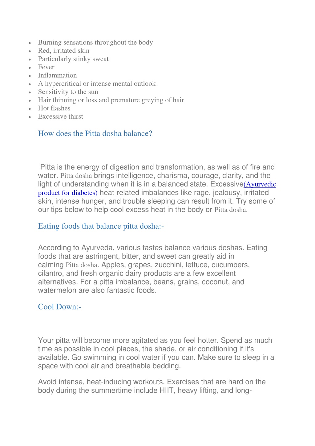 PPT How To Balance Pitta Dosha Naturally PowerPoint Presentation 