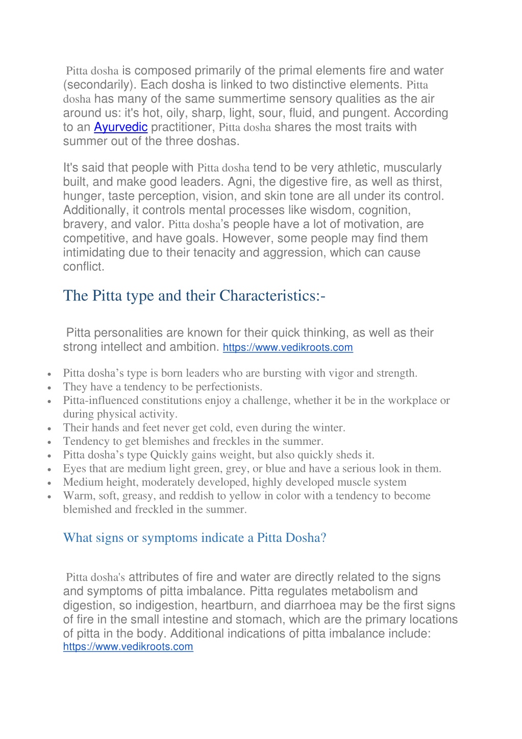 PPT How To Balance Pitta Dosha Naturally PowerPoint Presentation 