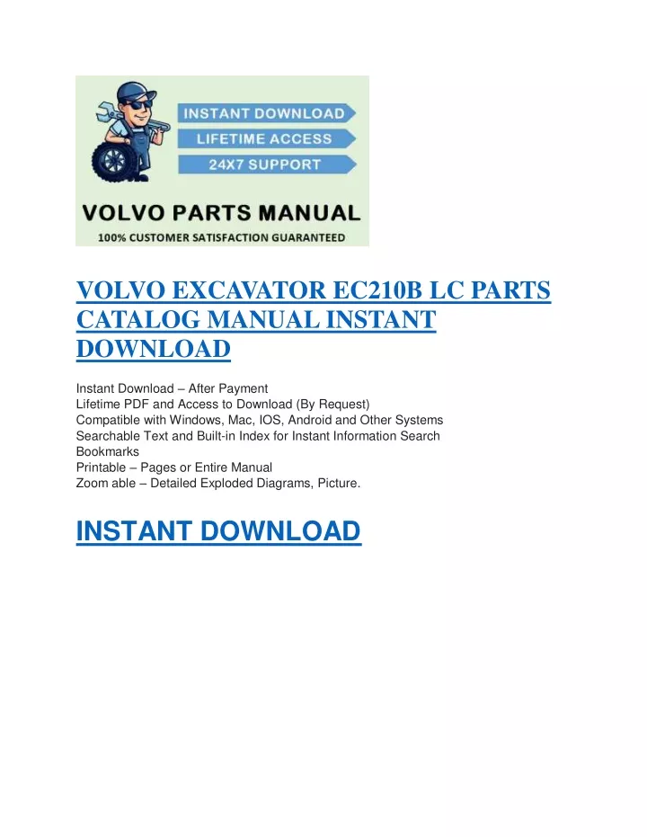 ppt-instant-download-volvo-excavator-ec210b-lc-parts-catalog-manual