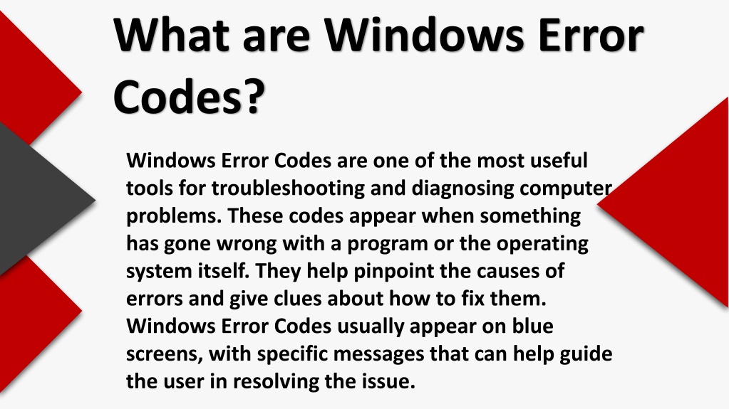 PPT - Windows Update Error Code 80072EFE PowerPoint Presentation, Free ...